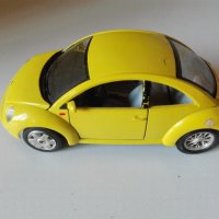 Метална количка М 1:24 - Volkswagen Ney Beetle ., снимка 3 - Колекции - 39657137