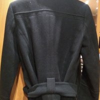 Елегантно дамско яке, текстил,черно, снимка 2 - Якета - 35859974