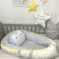 - 20% Limited! Преносимото легло/ Baby Nest със сладко Пингвинче, снимка 1 - Мебели за детската стая - 36020813