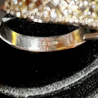 Златен пръстен ДИАМАНТИ Бяло злато 14 карата 585 zlaten prasten gold, снимка 8 - Пръстени - 44264846