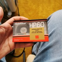 Чисто нова аудио касета Goldstar HP60, снимка 4 - Аудио касети - 35762666