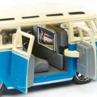 Метални колички: Volkswagen Van Samba, снимка 8 - Колекции - 44840578