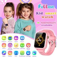 Нов Детски смарт часовник за момиче 6 -12 год. /Подарък, снимка 5 - Смарт гривни - 41503950