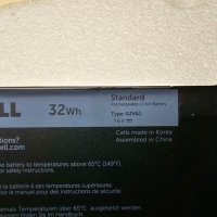 Оригинална Dell батерия Inspiron 11 3162, 3164, 3168 Series OJV6J 8NWF3 PGYK5 0PGYK5-7.6V 32Wh, снимка 4 - Части за лаптопи - 41042616