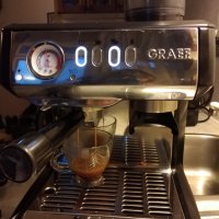Кафемашина Graef с кафемелачка с ръкохватка с крема диск, работи перфектно , снимка 8 - Кафемашини - 39700533