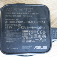 Оригинално зарядно ASUS 19V 3.42A 65W ADP-65GD, снимка 3 - Захранвания и кутии - 39970281