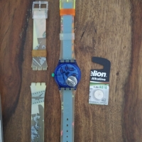 Часовник Swatch Unisex за подарък или за ценители!, снимка 4 - Мъжки - 36035409