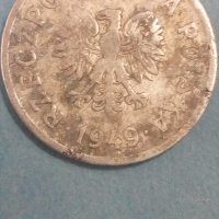 20 гроши 1949 года Полша, снимка 2 - Нумизматика и бонистика - 44478152