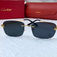 Cartier висок клас слънчеви очила Мъжки Дамски слънчеви 4 цвята, снимка 5 - Слънчеви и диоптрични очила - 41958120