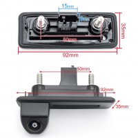 Камера за задно виждане Skoda Octavia Roomster Fabia  Yeti superb Audi A1, снимка 2 - Аксесоари и консумативи - 25837988