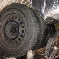 4 джанти с гуми за Mercedes Мерцедес 15 цола Пловдив, снимка 1 - Гуми и джанти - 39333055