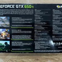 Видео картa PALiT GTX 650 Ti 2GB GDDR5, снимка 7 - Видеокарти - 44483409