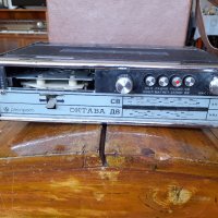Старо радио,радиокасетофон Респром Октава, снимка 3 - Антикварни и старинни предмети - 41738522
