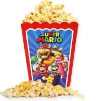 Супер Марио super mario Парти кутия за дребни лакомства пуканки и др, снимка 1 - Други - 40594506