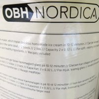 Уред за домашен сладолед OBH Nordica, снимка 8 - Други - 41737766