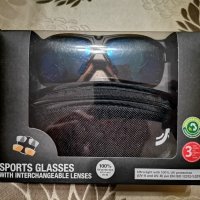 Слънчеви очила със сменяеми стъкла, снимка 5 - Спортна екипировка - 41528057