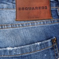 Мъжки дънки Dsquared2 Slim Zip - 32, снимка 6 - Дънки - 41738421