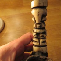 Доста стара антична Лула, използвана от вождовете при церемонии., снимка 3 - Антикварни и старинни предмети - 41938174