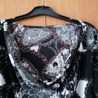 Дамска блуза с гръцко деколте, снимка 2 - Туники - 36046766