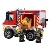 Употребявано Lego City - Пожарникарски камион (60111) от 2016 г., снимка 4 - Конструктори - 41669667
