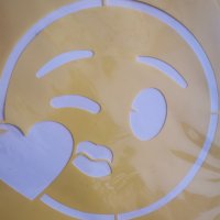 😉 emoji Еможи имотикон емотикон смайли стенсил шаблон за декор торта мебел стена с боя scrapbooking, снимка 1 - Други - 41123438