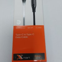 Кабел Xmart USB Type-C към USB Type-C, снимка 1 - USB кабели - 41962317