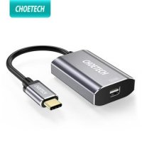 Адаптер Choetech Unidirectional, USB-C към Mini DisplayPort, 4K, 60Hz, снимка 1 - Кабели и адаптери - 39260093