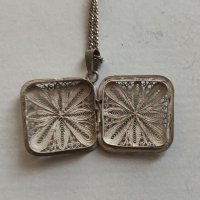 Сребърна висулка, снимка 3 - Колиета, медальони, синджири - 41531407
