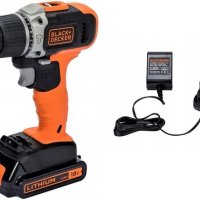 Акумулаторна ударна бормашина Black + Decker BDASB / 18V , снимка 2 - Винтоверти - 40376642