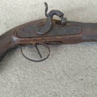 Стар кремъчен пистолет#3, снимка 2 - Антикварни и старинни предмети - 40758134
