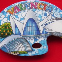 Автентичен 3D магнит от Валенсия, Испания, снимка 1 - Колекции - 35849501