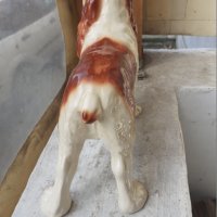 Порцеланова статуетка фигура куче маркировка порцелан, снимка 5 - Антикварни и старинни предмети - 35948562