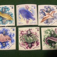 Пощенски марки - Птици, риби - СССР, снимка 2 - Филателия - 44423301