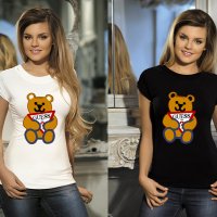Тениска GUESS Bear принт,Модели,цветове и размери, снимка 3 - Тениски - 34722243