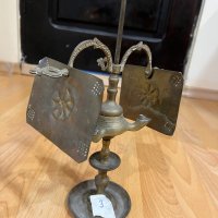Стара маслена лампа, снимка 12 - Антикварни и старинни предмети - 41242834
