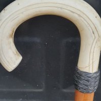 Бастун с дръжка слонова кост, снимка 5 - Други ценни предмети - 38835474