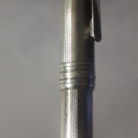 химикалка Монблан Montblanc Meisterstuck Solitaire 164S сребърна изключително рядък модел, снимка 8 - Колекции - 36105288