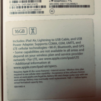 Apple iPad Air Wi-Fi + Cellular 16GB Space Gray, снимка 2 - Таблети - 44649748