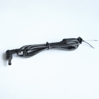 Захранващ кабел за адаптер/лаптоп ъглов/прав 5,5x2,5мм(ж)/2 жила 1,5m, снимка 1 - Друга електроника - 42568713