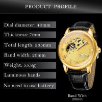 WINNER SPECIAL EDITION-2023 Автоматичен,механичен ръчен часовник, снимка 3 - Мъжки - 41686461