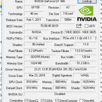 Продавам видео карта nVidia TwinTech GT440 1GB GDDR5 128bit HDMI DVI VGA PCI-E, снимка 4 - Видеокарти - 41019989