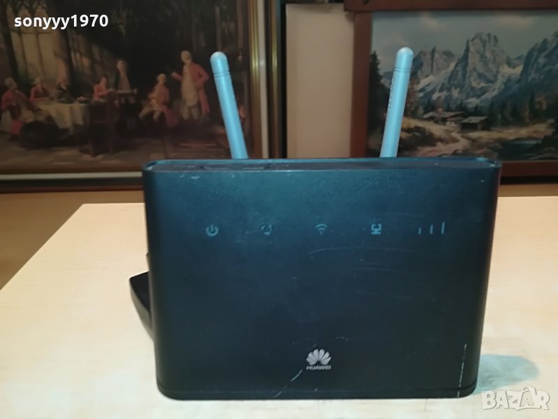 HUAWEI MTEL-4G РУТЕР С 2 СИВИ АНТЕНИ 1708211131, снимка 1