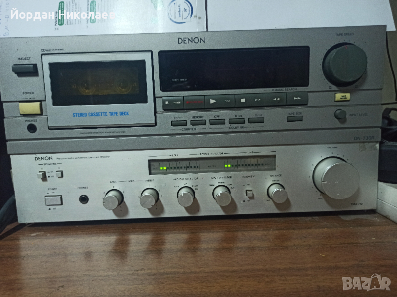 Продава дек Denon-DN-730R и усилвател DENON PMA-710, снимка 1