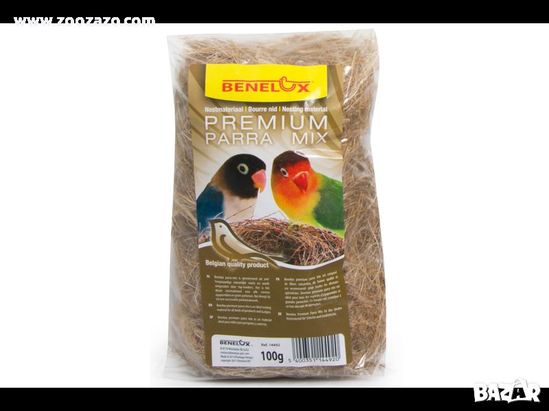 Материал за гнездене за всички видове птици 100 гр., снимка 1