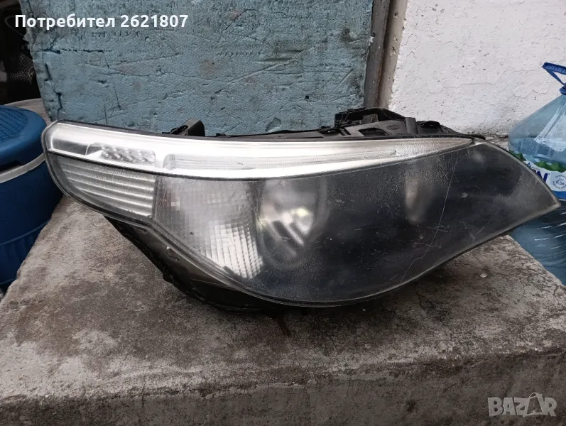 Фар десен за bmw e60/61 без лупа, снимка 1