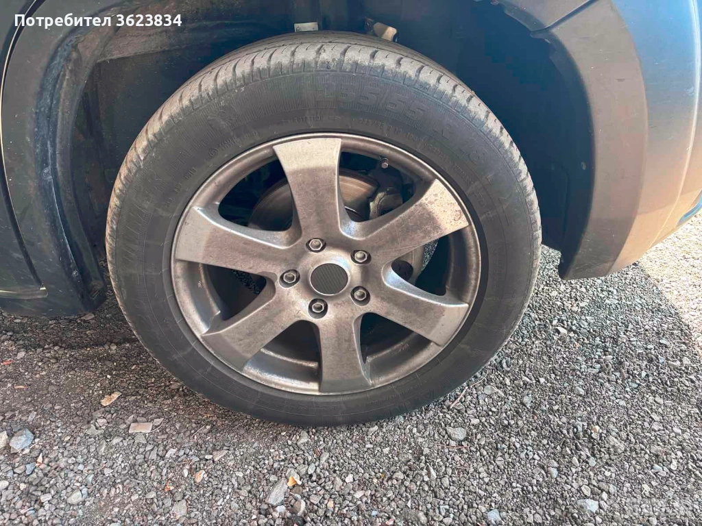 Летни гуми с алуминиеви джанти 5х130, 235/55 R18, снимка 1