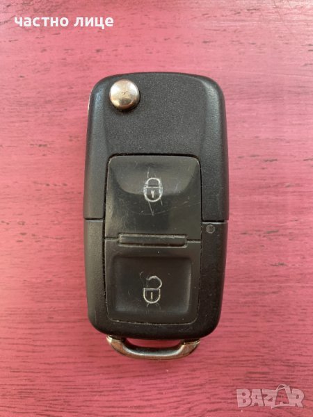  Ключ с електроника и чип VW Audi BMW OPEL Seat Шкода Мерцедес Оригинал, снимка 1