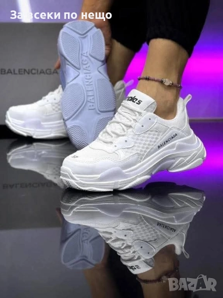 Balenciaga Дамски Бели Маратонки👟Дамски Спортни Обувки Баленсиага Код S38, снимка 1