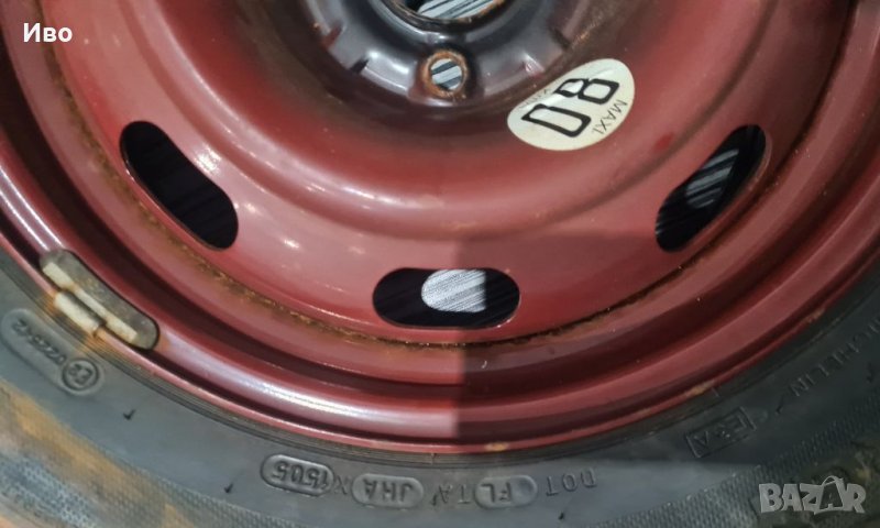 Резервна гума с джанта  за ситроен, с4,пежо,мазда, снимка 1