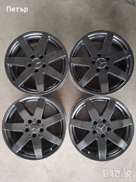 ОРИГИНАЛНИ АЛУМИНИЕВИ ДЖАНТИ МЕРЦЕДЕС МЛ  -5x112х66.6-17цола, снимка 1